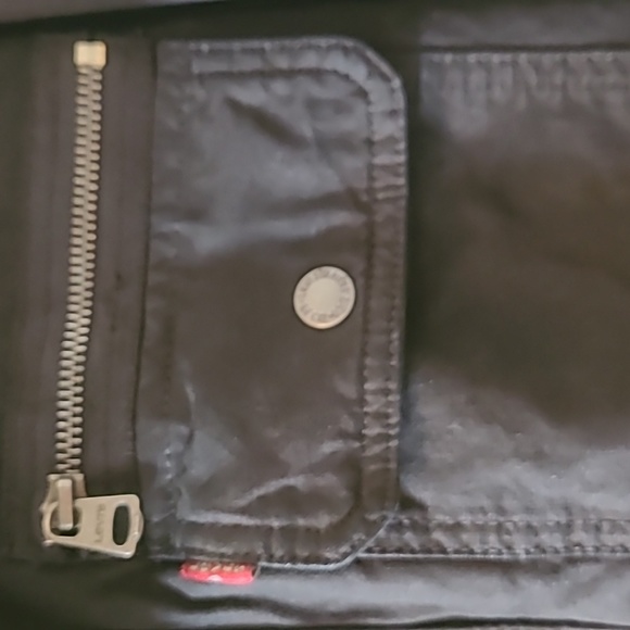 LEVIS MENS BLACK "BIKER" JACKET SIZE XL - Picture 5 of 16